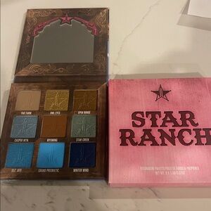 Jeffree Star Star Ranch Palette with Blue and Brown Hues